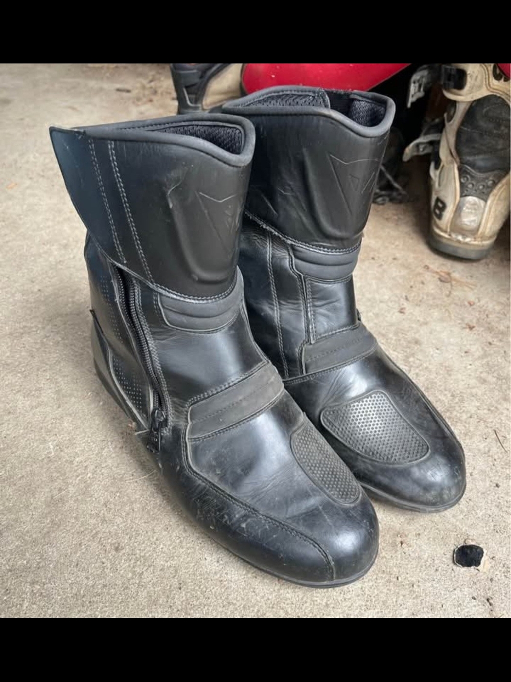 Dainese Nighthawk C2 Gore-Tex Motorcycle Boots – Men's Size 11